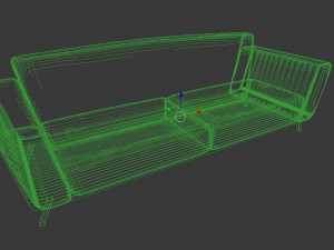 modern sofa 3D Model