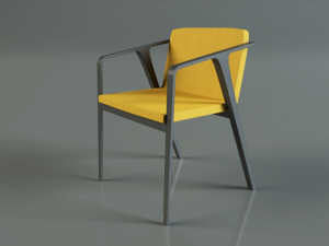 chair 3D मॉडल