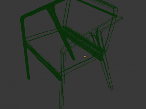 chair 3D मॉडल
