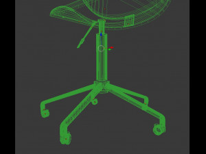 modern chair Modello 3D