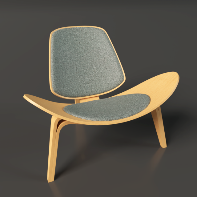 modern chair Modelo 3D .c4d .max .obj .3ds .fbx .stl .blend 