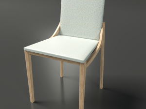 dining chair 3D 모델