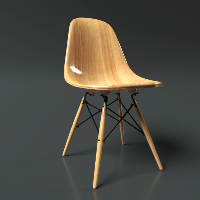 modern chair Modello 3D .c4d .max .obj .3ds .fbx .stl .blend 