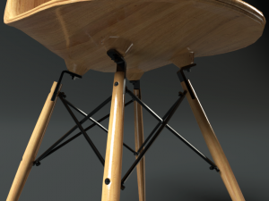 modern chair Modello 3D