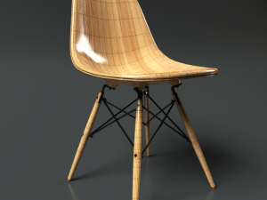 modern chair Modello 3D