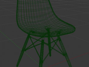 modern chair Modello 3D