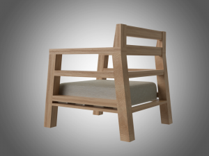 garden chair Modèle 3D