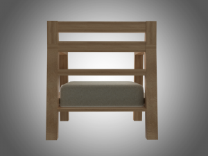 garden chair Modèle 3D