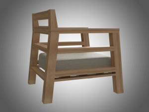 garden chair Modèle 3D
