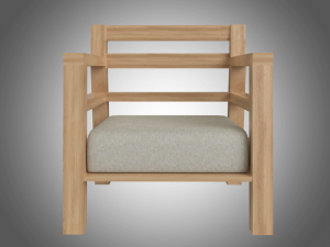 garden chair Modèle 3D