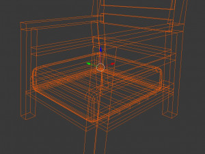 garden chair Modèle 3D