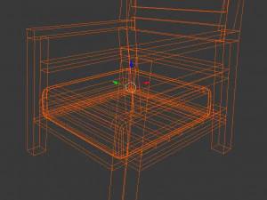 garden chair 3D Model