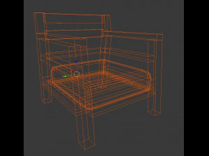 garden chair 3D Model