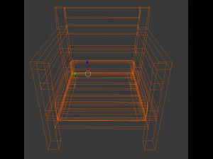 garden chair Modèle 3D