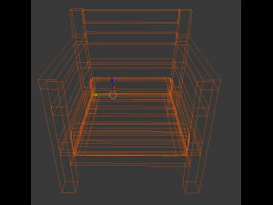 garden chair 3D Model
