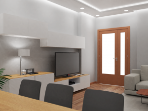 living room Modello 3D