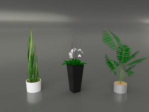 living room Modello 3D