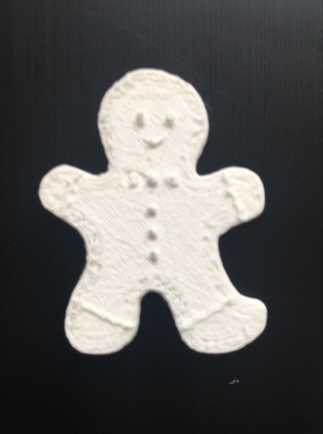 gingerbread 3D प्रिंट मॉडल .c4d .max .obj .3ds .fbx .stl .blend 