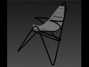 armchair line 3D 모델