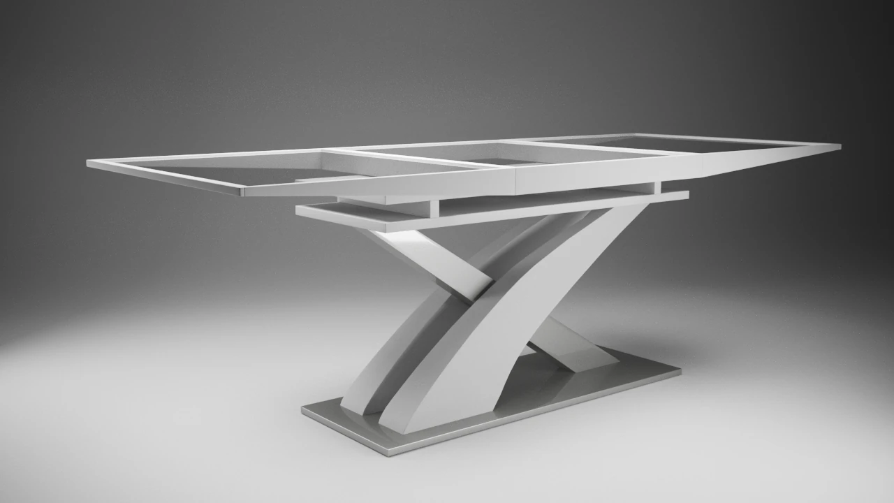 dining table 3D Model .c4d .max .obj .3ds .fbx .stl .blend 
