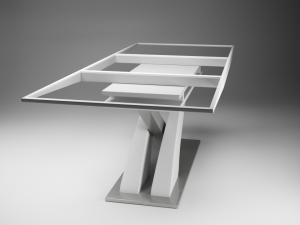 dining table Model 3D