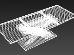 dining table Model 3D