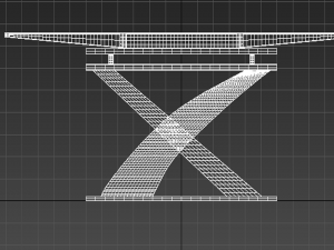 dining table Model 3D