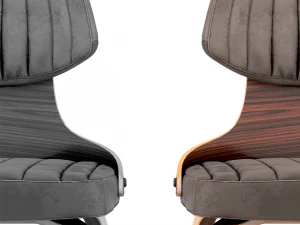 miękkie krzesło kajoo Model 3D