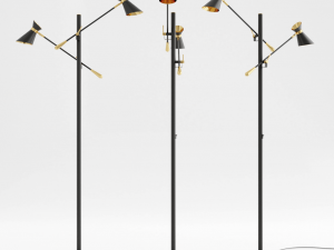 diablo lamp set 3D Model