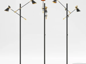 diablo lamp set 3D Model