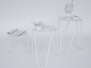 side table apelle chic 3D-Modell