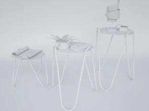 side table apelle chic 3D Model