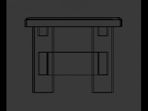 stool 3D 模型