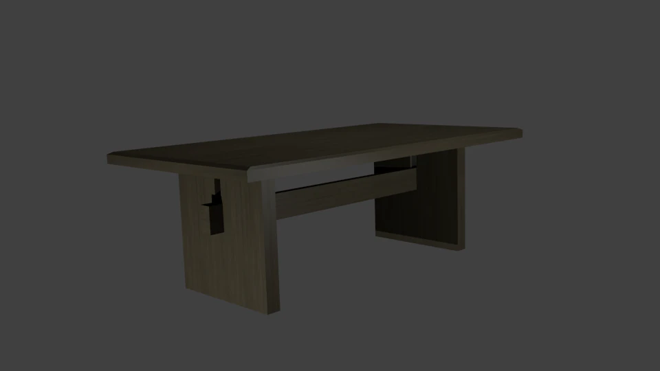 panca Modello 3D .c4d .max .obj .3ds .fbx .stl .blend 