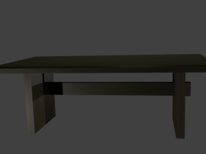bench 3D Модель