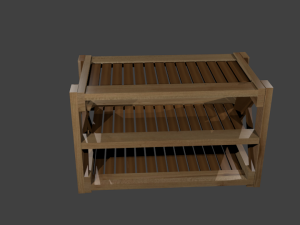 footrest stand 3D Model