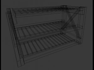 footrest stand 3D Model