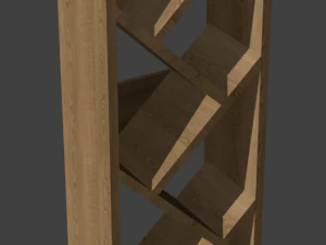 boekenplank 3D Model