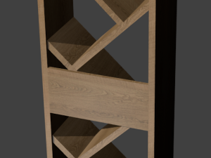 bookshelf Modèle 3D