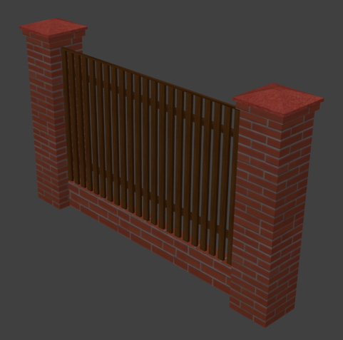fence 3D 模型 .c4d .max .obj .3ds .fbx .stl .blend