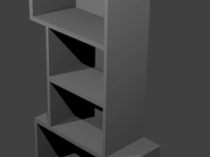 bookshelf one 3D Model