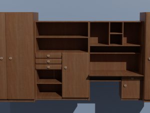 cabinet wall 3D Model