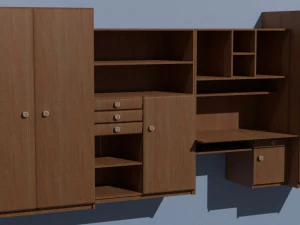 cabinet wall 3D Model