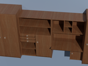 cabinet wall 3D Model