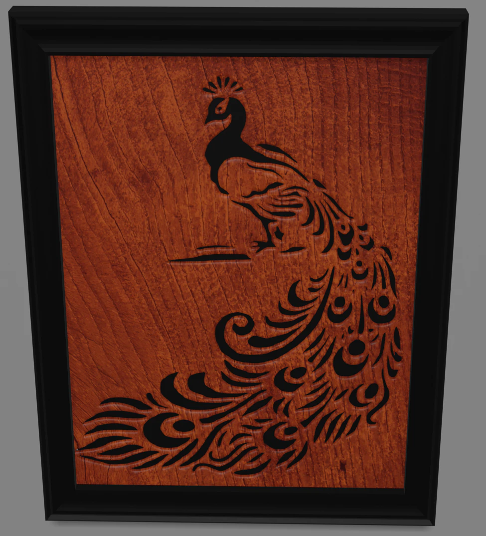 openwork picture 3D Model .c4d .max .obj .3ds .fbx .stl .blend