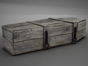 Hd coffin horror old 3D 模型