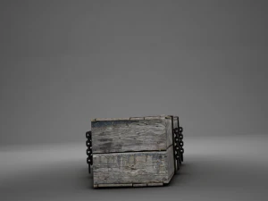 Hd coffin horror old 3D Model