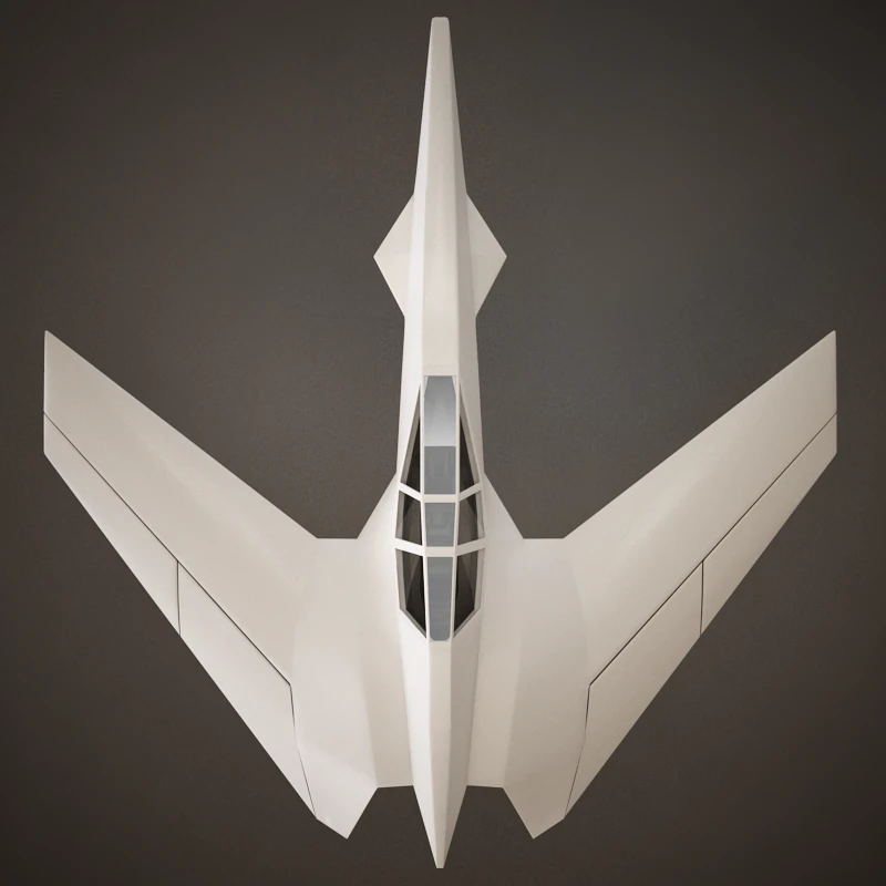 hd spaceship 3D Model .c4d .max .obj .3ds .fbx .stl .blend 