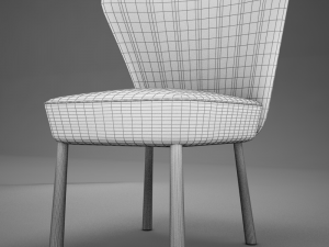old modern chair 3D Model