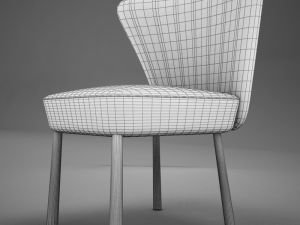 old modern chair 3D Model